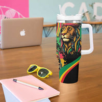 Rastafarian Lion Proud of Jamaica Tumbler With Handle Reggae My Soul - Wonder Print Shop