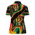 Rastafarian Lion Proud of Jamaica Women Polo Shirt Reggae My Soul - Wonder Print Shop