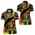 Rastafarian Lion Proud of Jamaica Women Polo Shirt Reggae My Soul - Wonder Print Shop