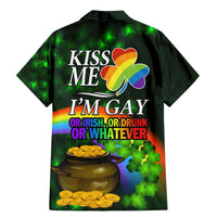 Kiss Me I'm Gay St Patricks Day Family Matching Mermaid Dress and Hawaiian Shirt LT9 - Wonder Print Shop