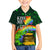 Kiss Me I'm Gay St Patricks Day Family Matching Summer Maxi Dress and Hawaiian Shirt - Wonder Print Shop