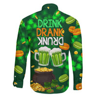 Be Irish St Patricks Day Family Matching Long Sleeve Bodycon Dress and Hawaiian Shirt Drink Drank Drunk LT9 - Wonder Print Shop