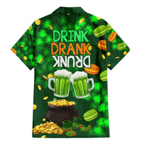 Be Irish St Patricks Day Family Matching Mermaid Dress and Hawaiian Shirt Drink Drank Drunk LT9 - Wonder Print Shop