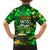 Be Irish St Patricks Day Family Matching Short Sleeve Bodycon Dress and Hawaiian Shirt Drink Drank Drunk - Wonder Print Shop