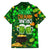 Be Irish St Patricks Day Family Matching Summer Maxi Dress and Hawaiian Shirt Drink Drank Drunk - Wonder Print Shop
