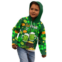 Be Irish St Patricks Day Kid Hoodie Drink Drank Drunk - Wonder Print Shop