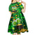 Be Irish St Patricks Day Kid Short Sleeve Dress Drink Drank Drunk - Wonder Print Shop