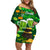 Be Irish St Patricks Day Off Shoulder Short Dress Drink Drank Drunk - Wonder Print Shop