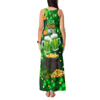 Be Irish St Patricks Day Tank Maxi Dress Drink Drank Drunk - Wonder Print Shop