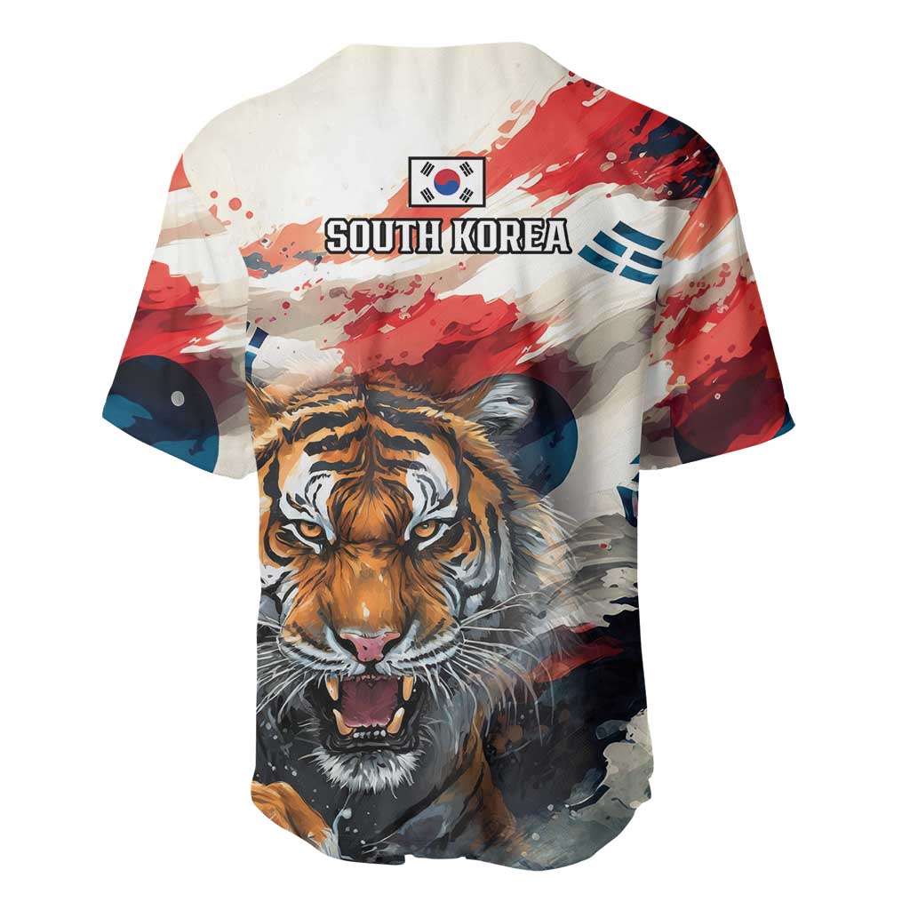 South Korea Football Champions Baseball Jersey Tigers of Asia