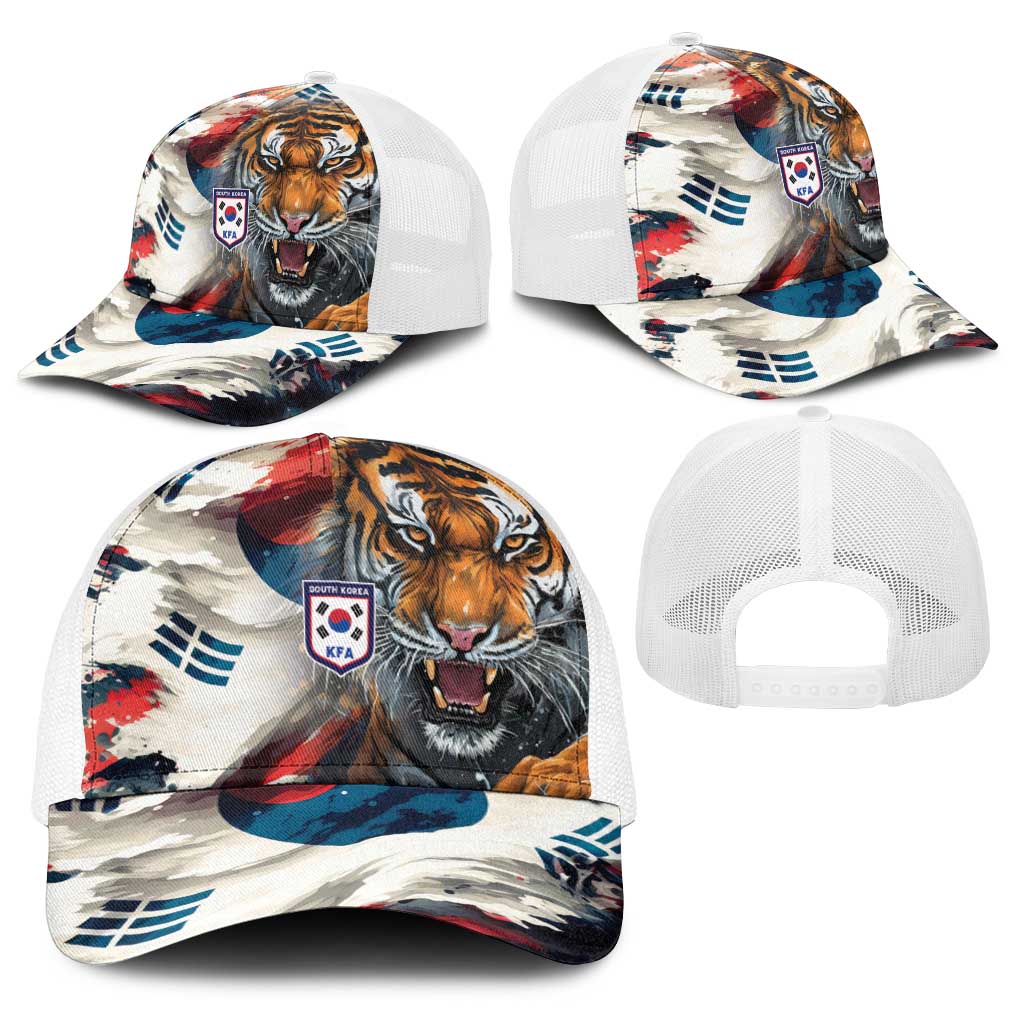 South Korea Football Champions Baseball Net Cap Tigers of Asia