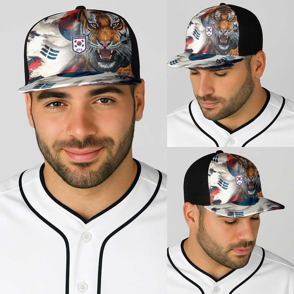South Korea Football Champions Baseball Net Cap Tigers of Asia