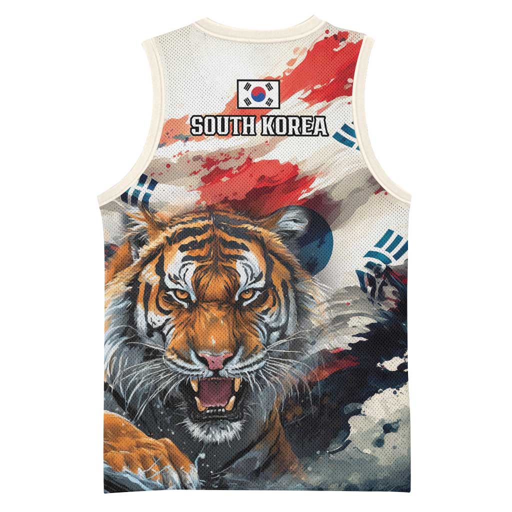 South Korea Football Champions Basketball Jersey Tigers of Asia
