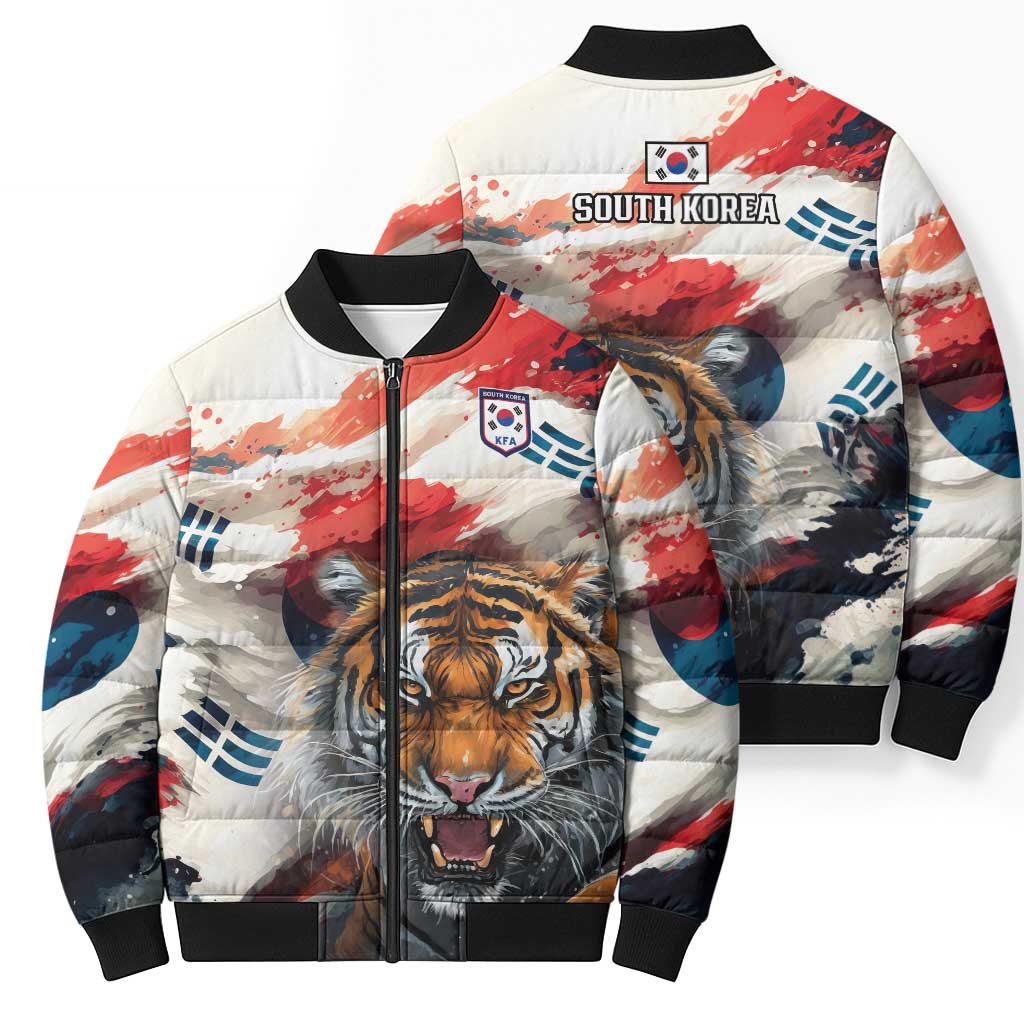 South Korea Football Champions Bomber Puffer Jacket Tigers of Asia