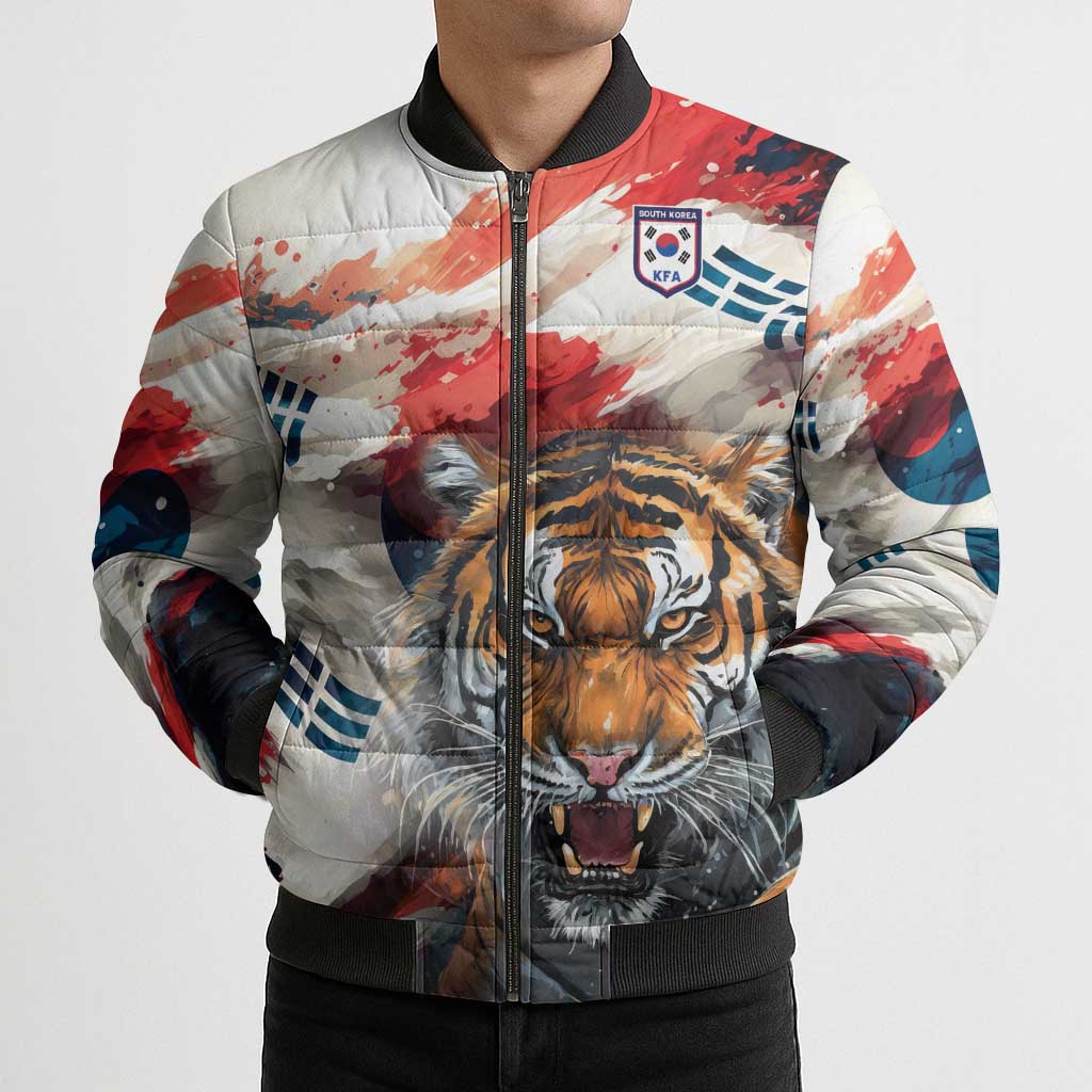 South Korea Football Champions Bomber Puffer Jacket Tigers of Asia