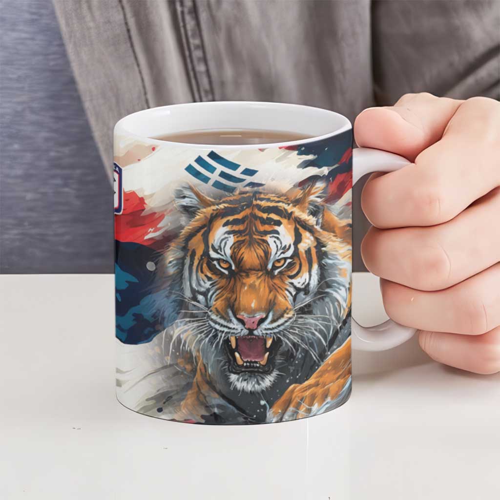 South Korea Football Champions Ceramic Mug Tigers of Asia