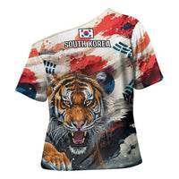 South Korea Football Champions Cross Shoulder Shirt Tigers of Asia