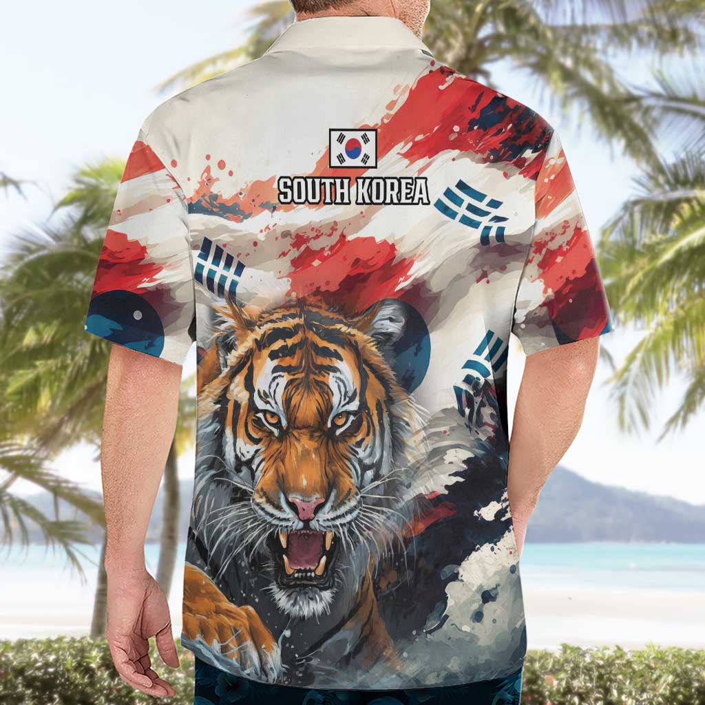 South Korea Football Champions Hawaiian Shirt Tigers of Asia