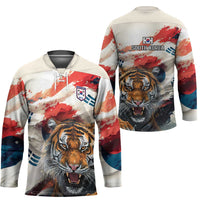 South Korea Football Champions Hockey Jersey Tigers of Asia