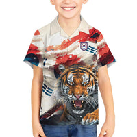South Korea Football Champions Kid Hawaiian Shirt Tigers of Asia