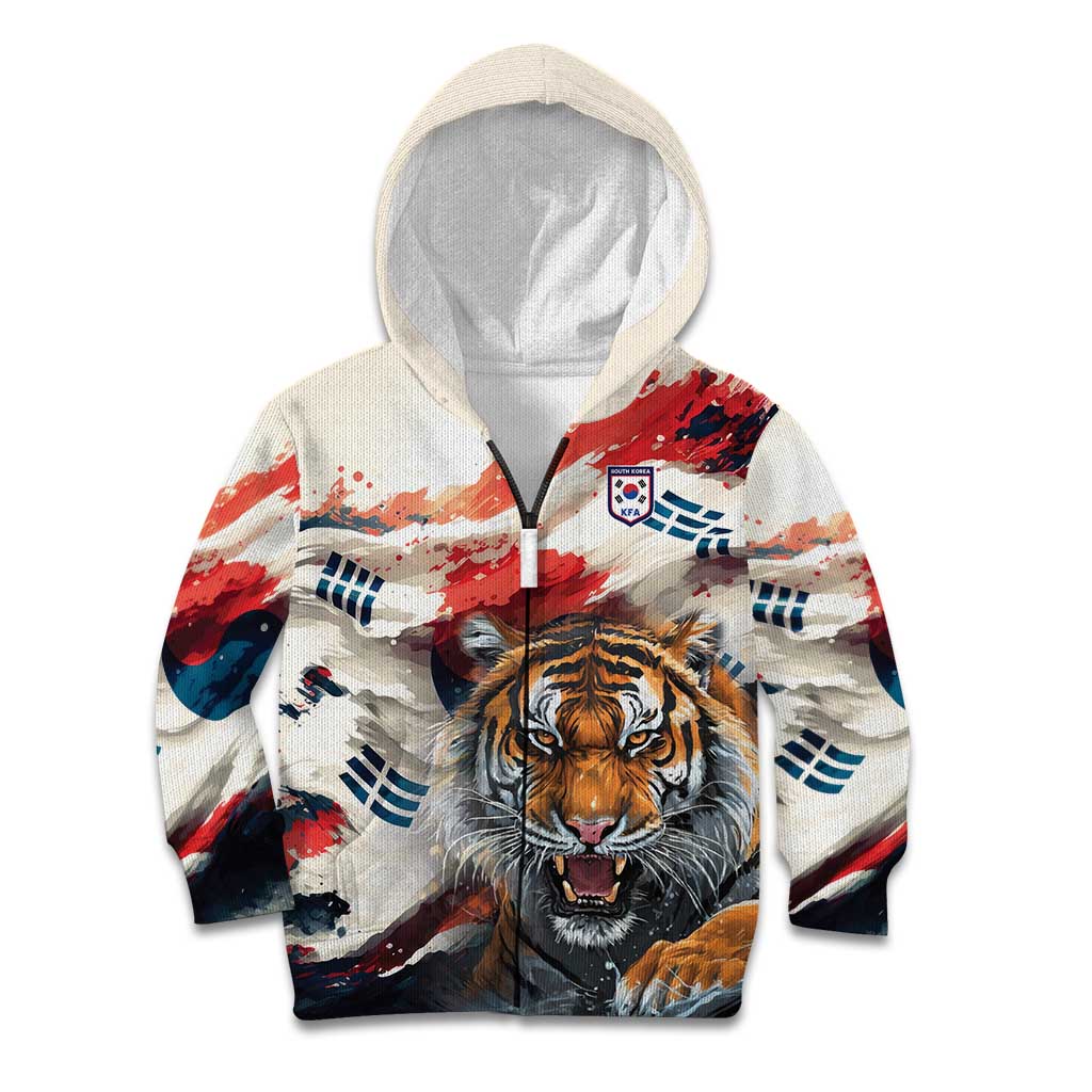 South Korea Football Champions Kid Hoodie Tigers of Asia
