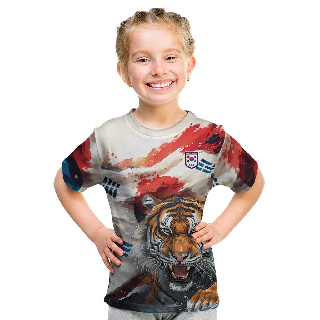 South Korea Football Champions Kid T Shirt Tigers of Asia