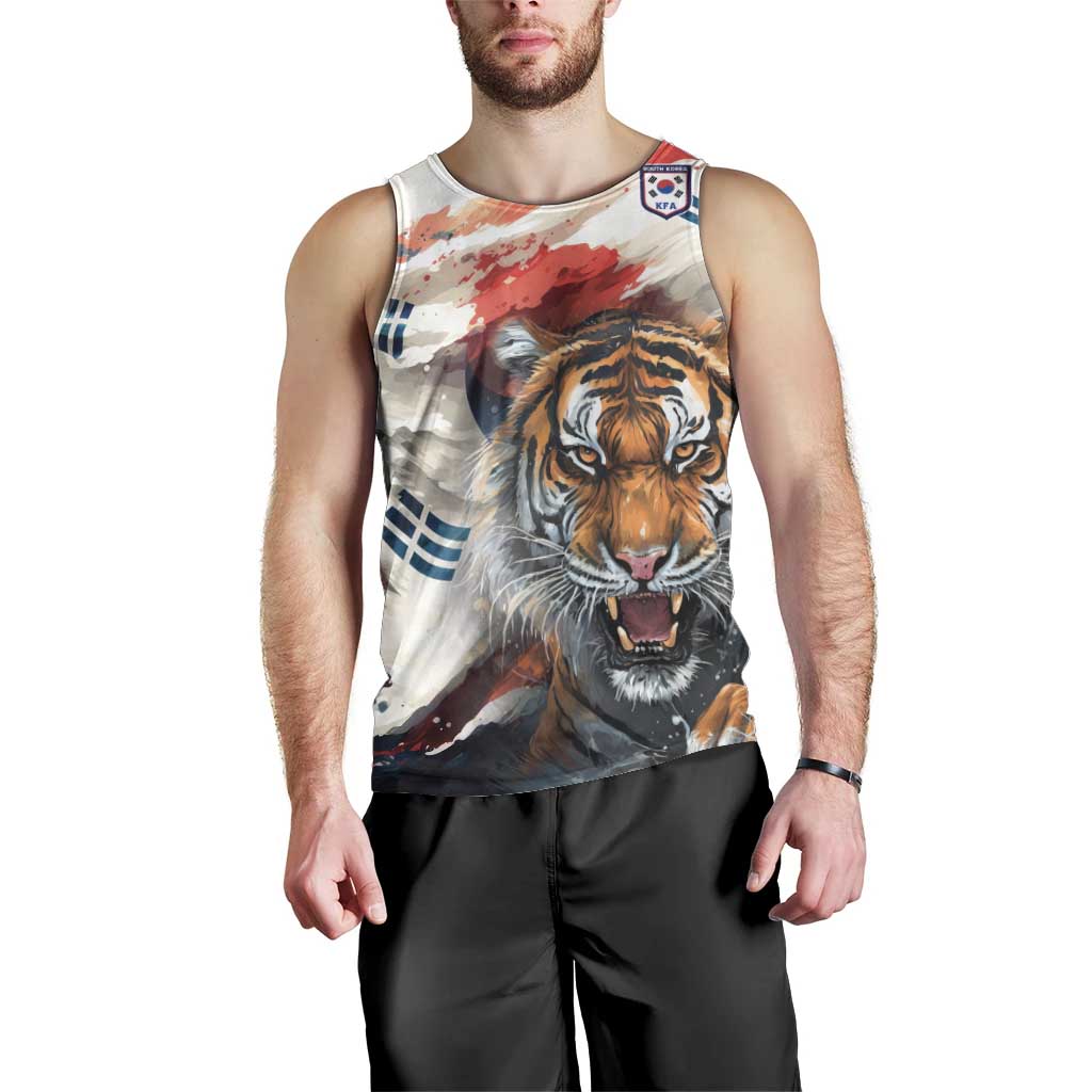 South Korea Football Champions Men Tank Top Tigers of Asia