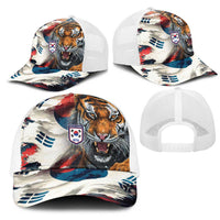 South Korea Football Champions Mesh Trucker Cap Tigers of Asia
