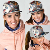 South Korea Football Champions Mesh Trucker Cap Tigers of Asia