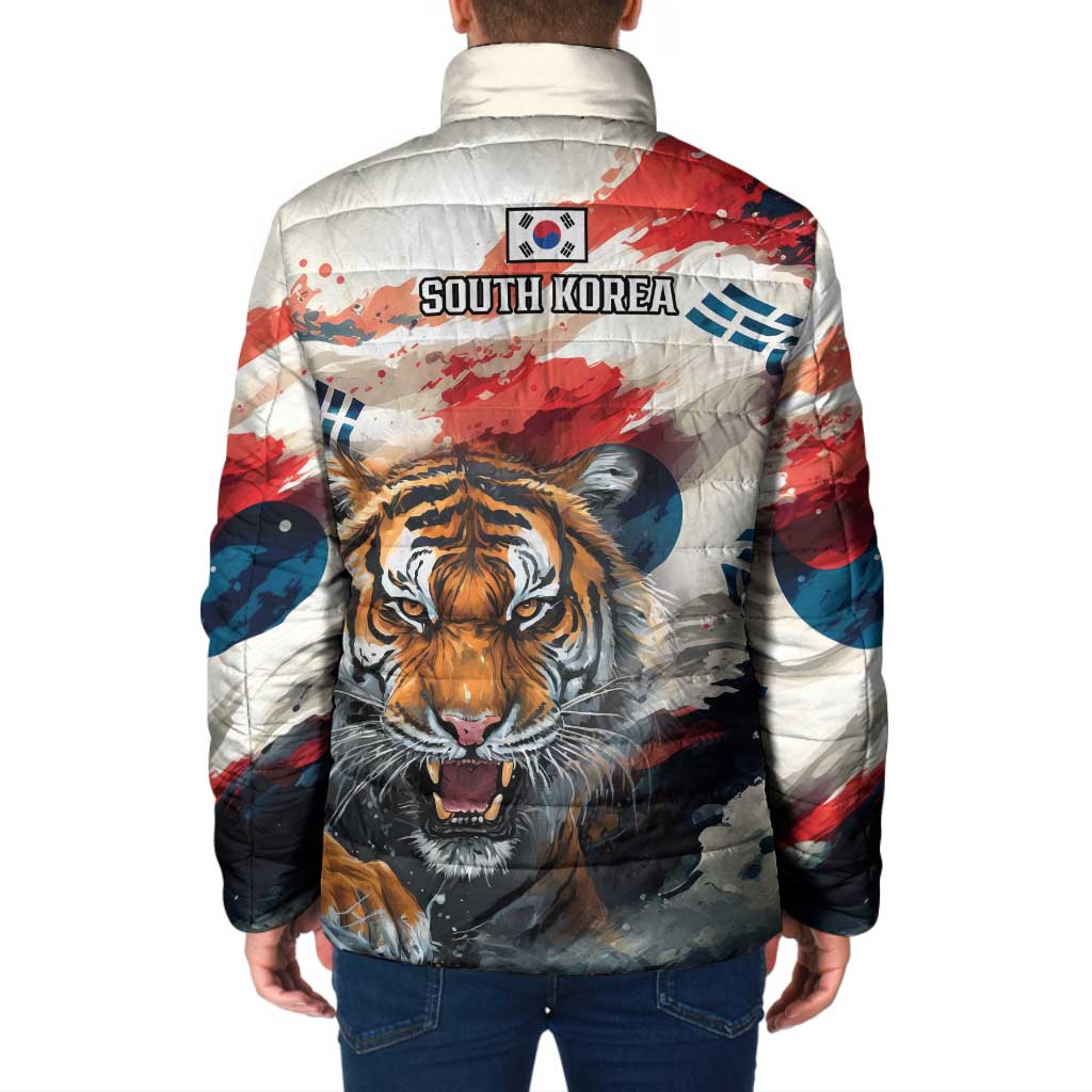 South Korea Football Champions Padded Jacket Tigers of Asia