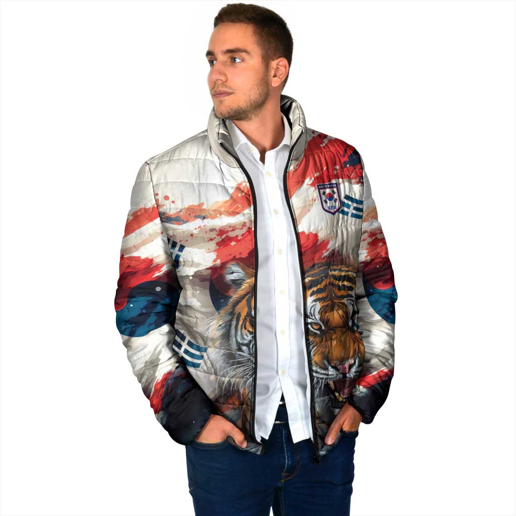 South Korea Football Champions Padded Jacket Tigers of Asia