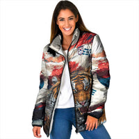 South Korea Football Champions Padded Jacket Tigers of Asia
