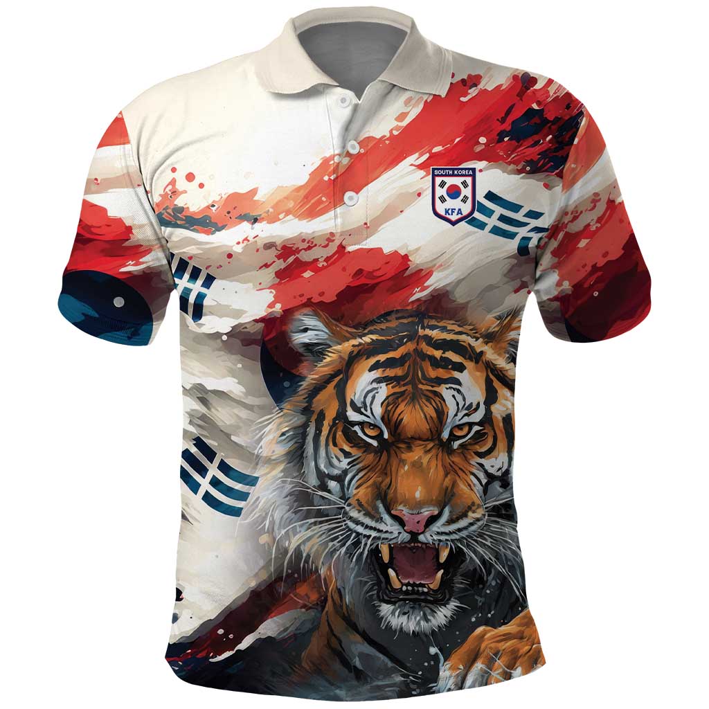 South Korea Football Champions Polo Shirt Tigers of Asia