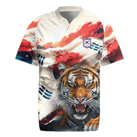 South Korea Football Champions Rugby Jersey Tigers of Asia