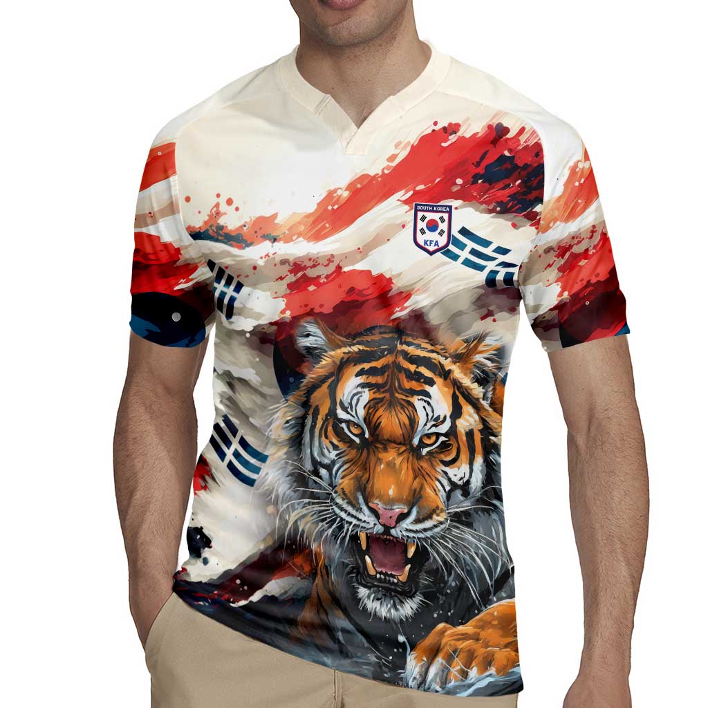 South Korea Football Champions Rugby Jersey Tigers of Asia