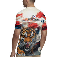 South Korea Football Champions Rugby Jersey Tigers of Asia