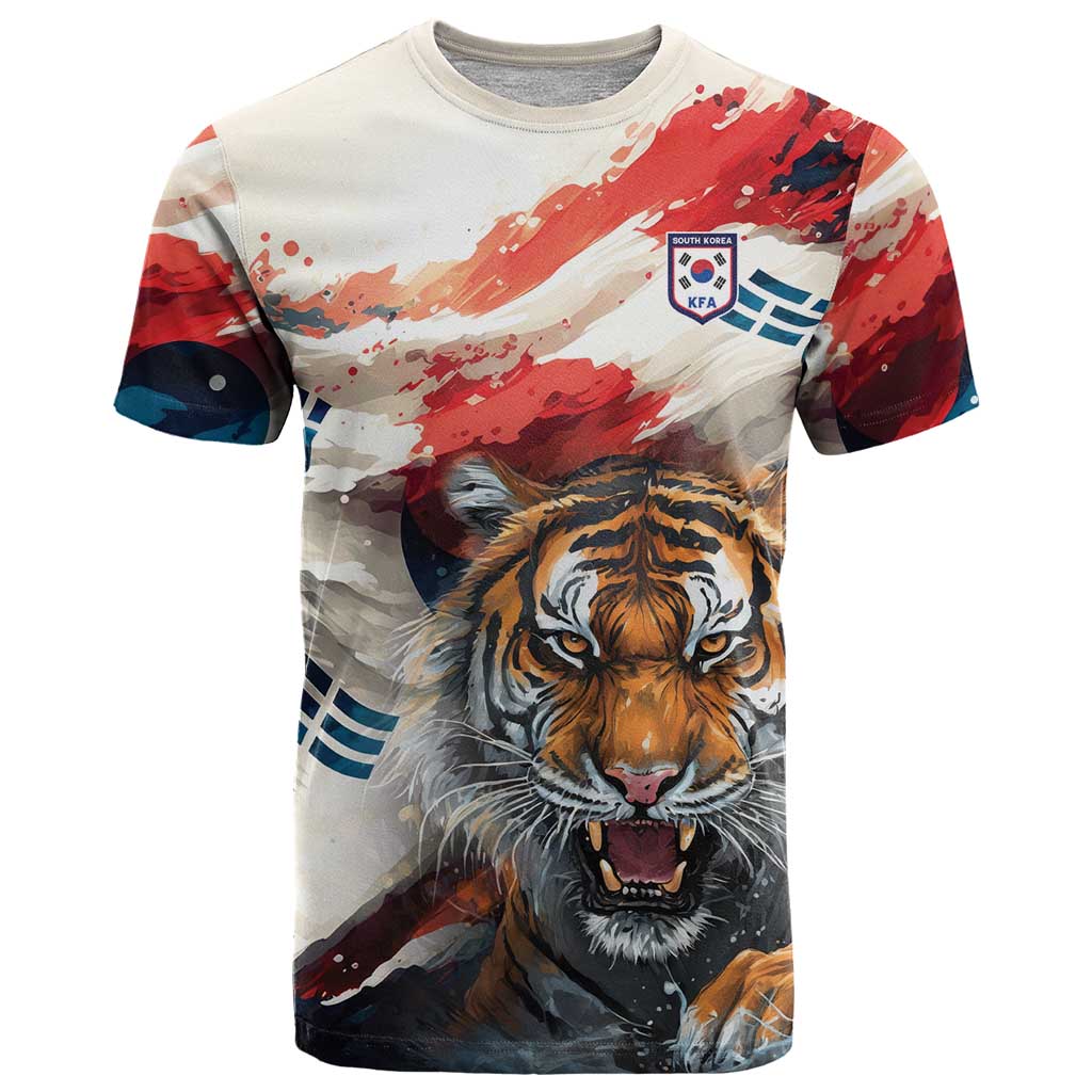 South Korea Football Champions T Shirt Tigers of Asia