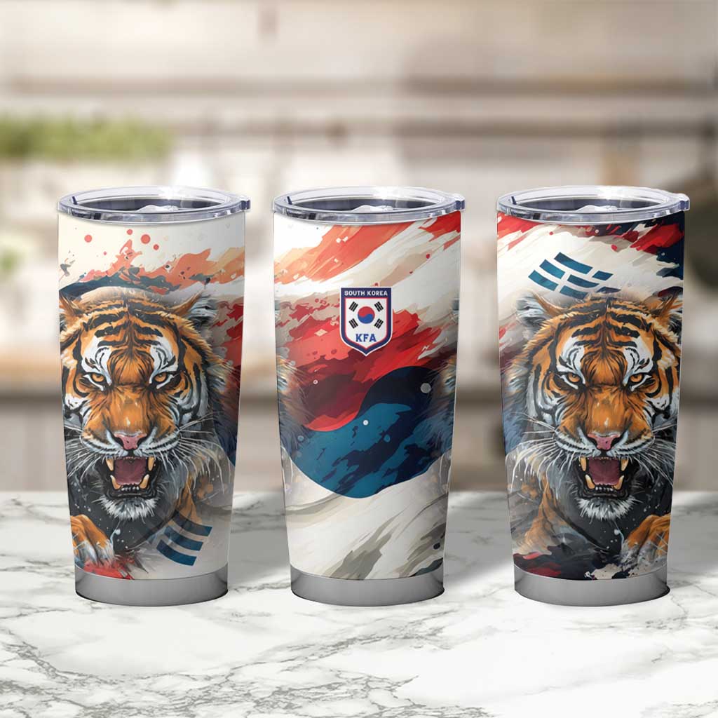 South Korea Football Champions Tumbler Cup Tigers of Asia