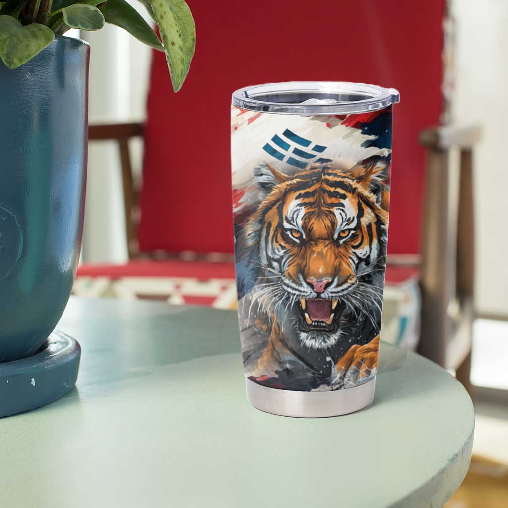 South Korea Football Champions Tumbler Cup Tigers of Asia