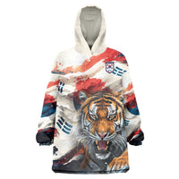 South Korea Football Champions Wearable Blanket Hoodie Tigers of Asia