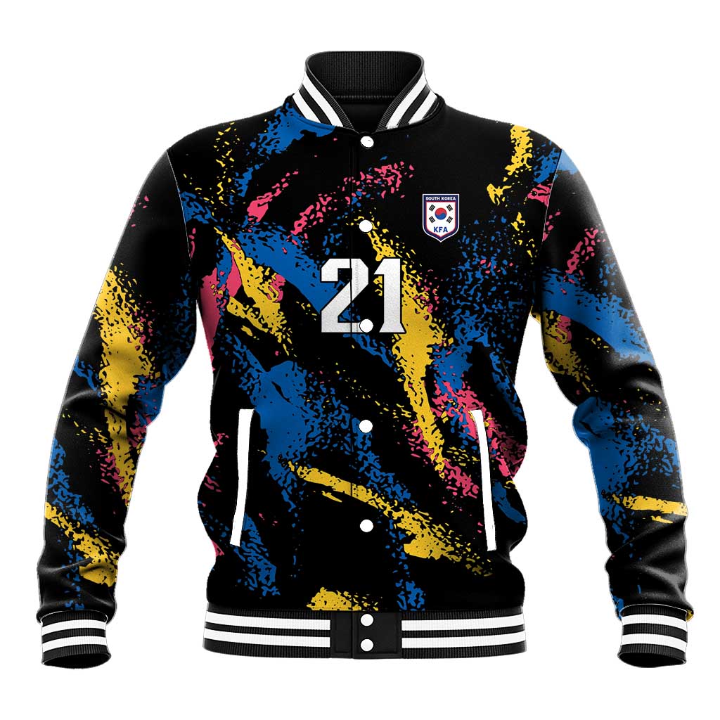 Custom Football South Korea WC26 Baseball Jacket Taegeuk Warriors Retro 2022