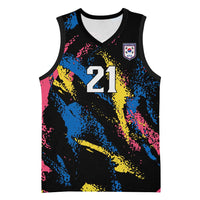 Custom Football South Korea WC26 Basketball Jersey Taegeuk Warriors Retro 2022