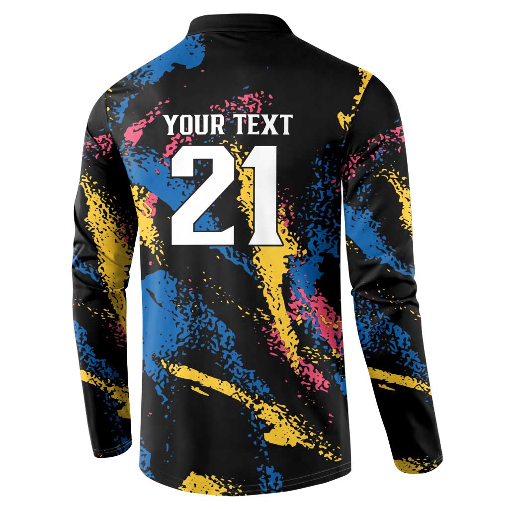 Custom Football South Korea WC26 Button Sweatshirt Taegeuk Warriors Retro 2022