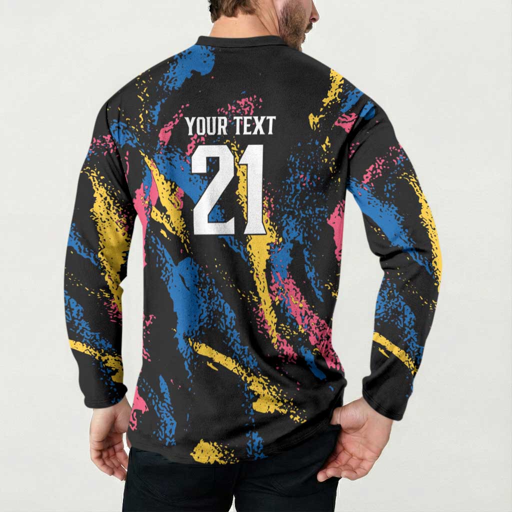 Custom Football South Korea WC26 Button Sweatshirt Taegeuk Warriors Retro 2022