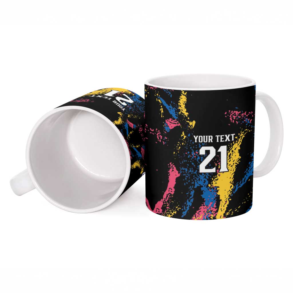 Custom Football South Korea WC26 Ceramic Mug Taegeuk Warriors Retro 2022