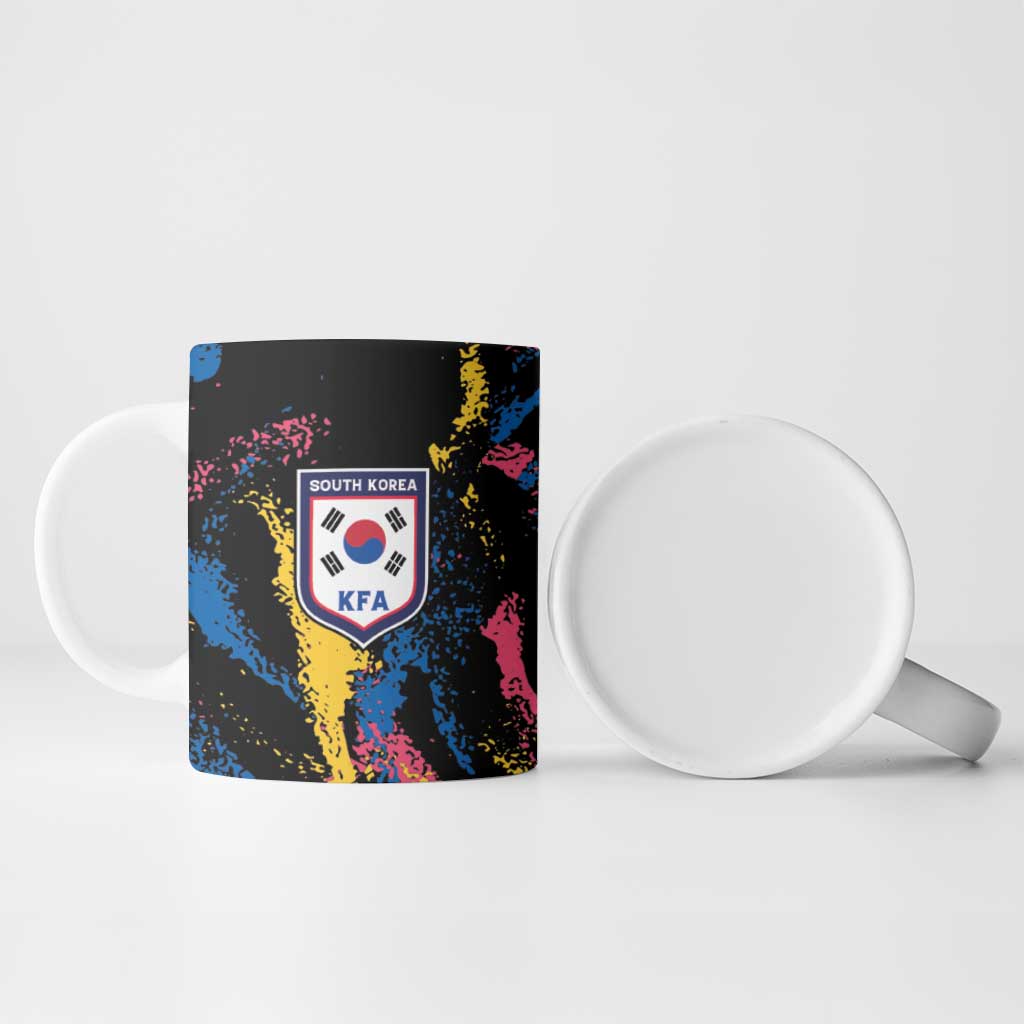 Custom Football South Korea WC26 Ceramic Mug Taegeuk Warriors Retro 2022