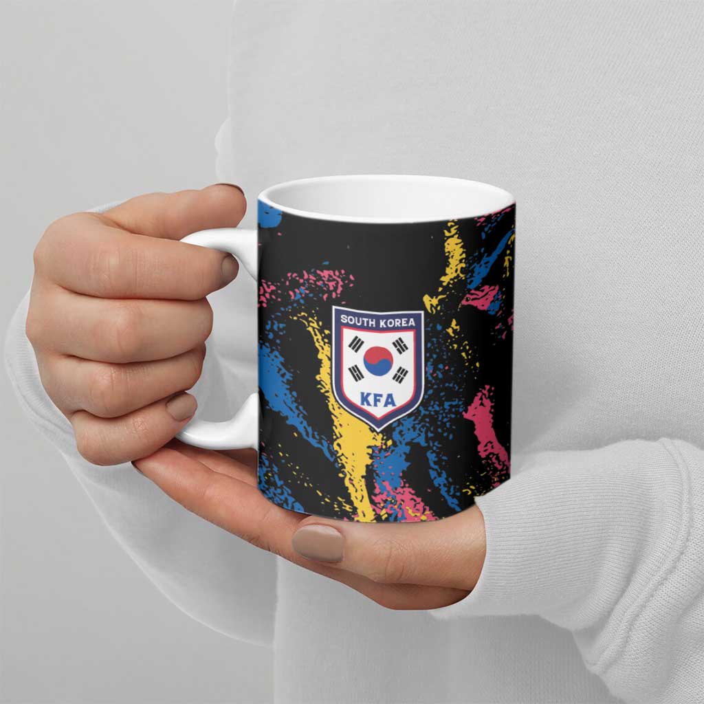 Custom Football South Korea WC26 Ceramic Mug Taegeuk Warriors Retro 2022