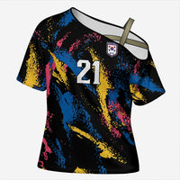 Custom Football South Korea WC26 Cross Shoulder Shirt Taegeuk Warriors Retro 2022