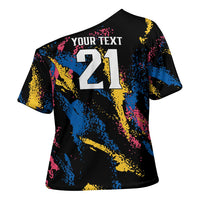Custom Football South Korea WC26 Cross Shoulder Shirt Taegeuk Warriors Retro 2022
