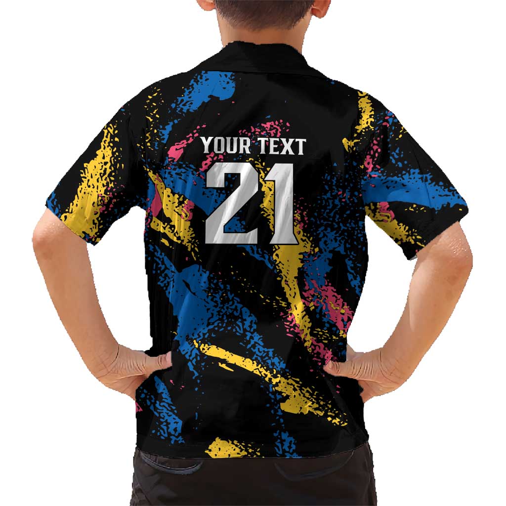 Custom Football South Korea WC26 Hawaiian Shirt Taegeuk Warriors Retro 2022